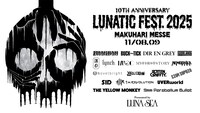 「LUNATIC FEST. 2025」出演者告知ビジュアル