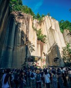 2022年の「岩壁音楽祭」の様子。