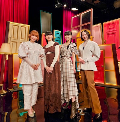 中川翔子とPerfume。（写真提供：NHK）