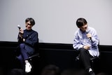 砂原良徳、小山田圭吾(撮影:山本佳代子)