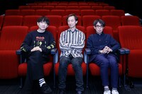 小山田圭吾、國崎晋（RITTOR BASE ディレクター）、砂原良徳（撮影：山本佳代子）