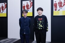 砂原良徳、小山田圭吾（撮影：山本佳代子）