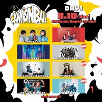 「CANNONBALL」DAY1出演者
