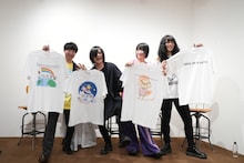 グランプリ作品と辻本光貴氏、こやまたくや、ありぼぼ、もりもりもと。