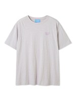 「【COOL COLLECTION】【接触冷感】ICEワンポイントビッグTシャツ」グレー（FRONT）（税込7260円）