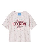 「【接触冷感】アイス柄ワッフルプルオーバー」ピンク（税込5940円）