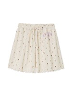 「【接触冷感】アイス柄ワッフルショートパンツ」アイボリー（税込6490円）