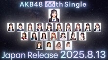 AKB48 66thシングル 選抜メンバー