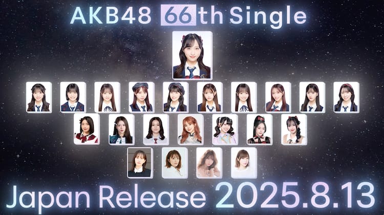 AKB48の20周年記念シングルに前田敦子、高橋みなみ、小嶋陽菜、指原 