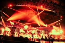 ¥ellow Bucksのライブの様子。（Photo by Ray Otabe）