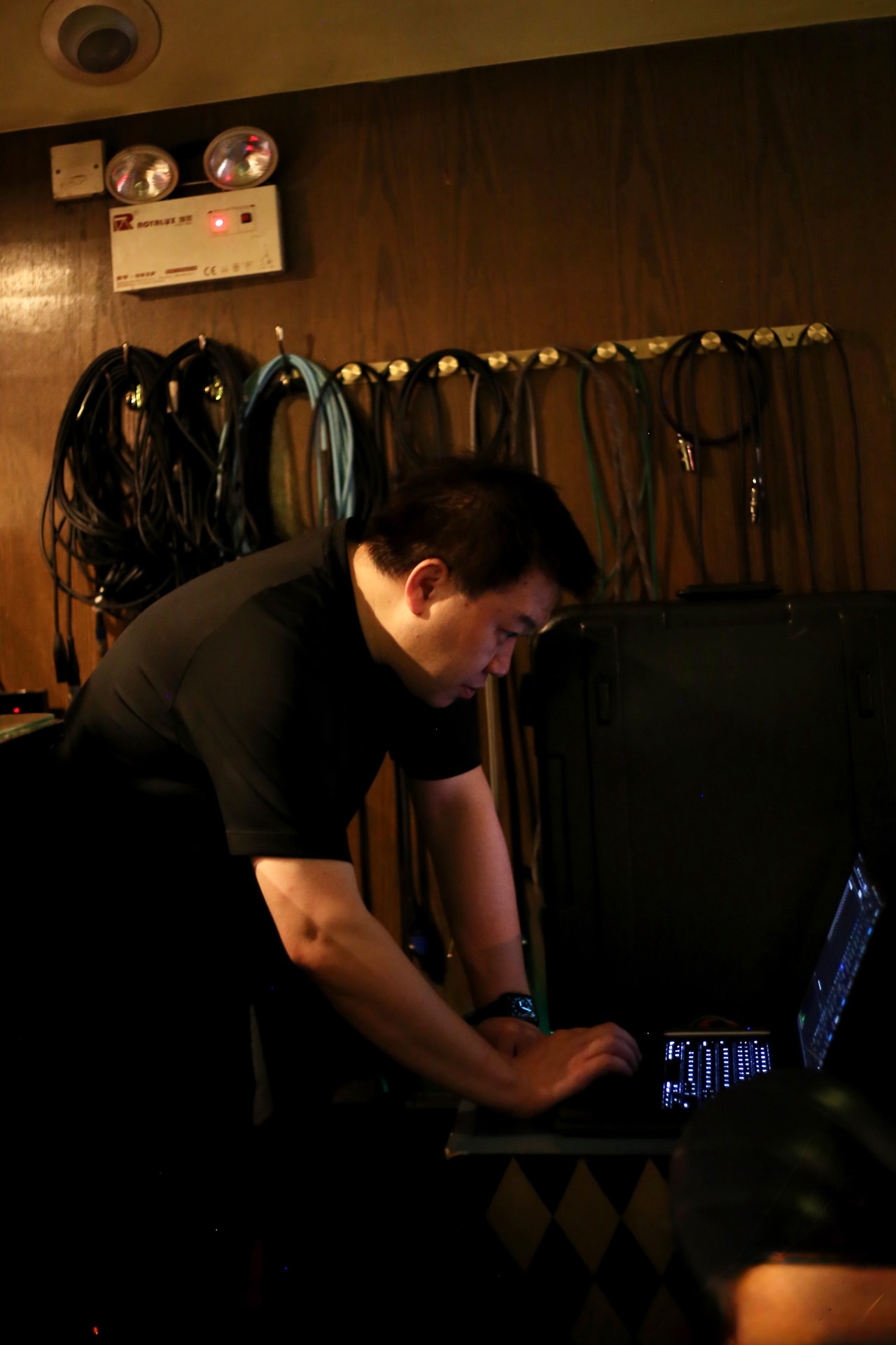 レコーディングエンジニアのKent Poon。（Photo by Andrew Poon）