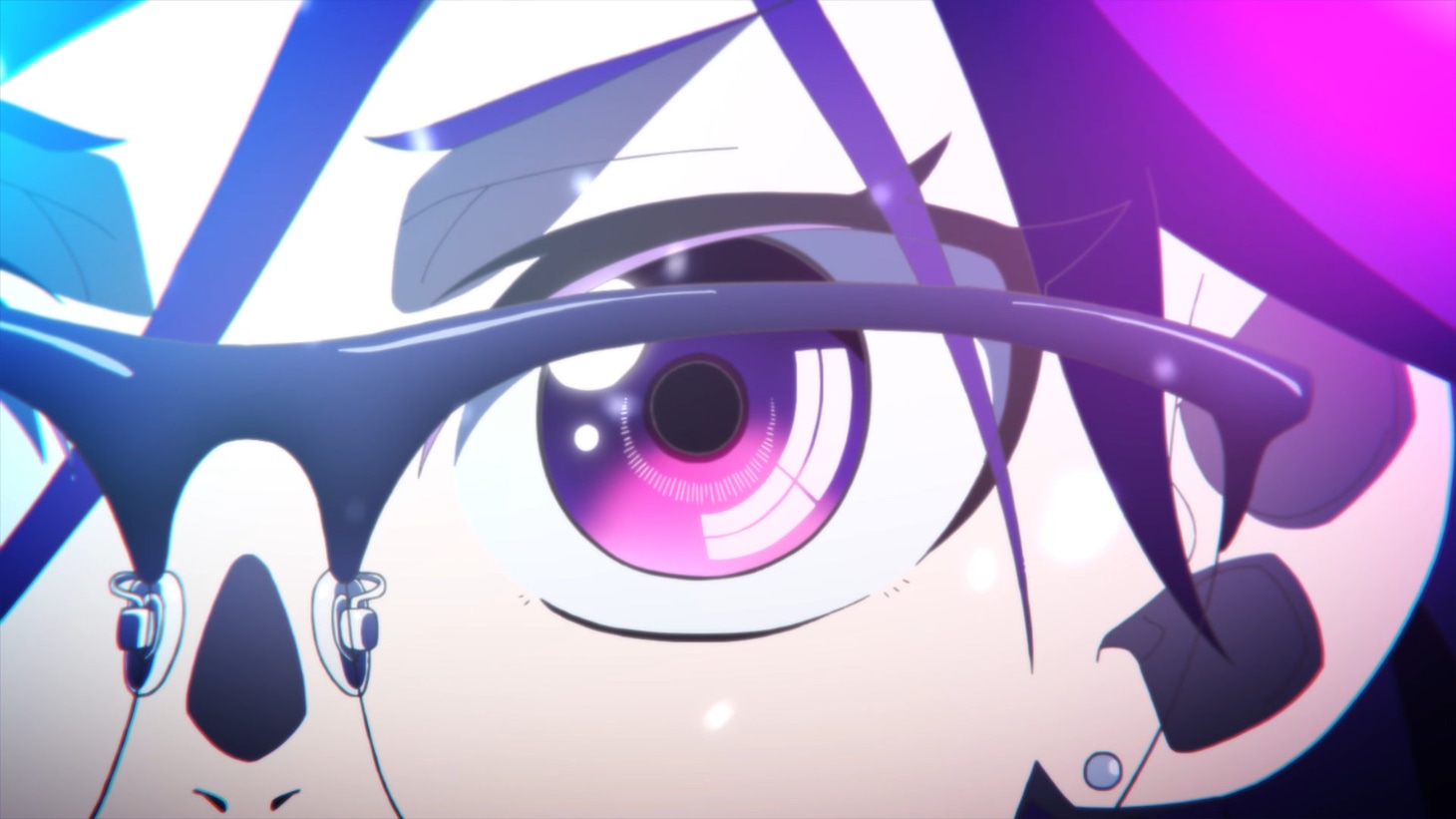 テレビアニメ「ネクロノミ子のコズミックホラーショウ」メインPVより。©2025 メガロックス社広報宣伝部