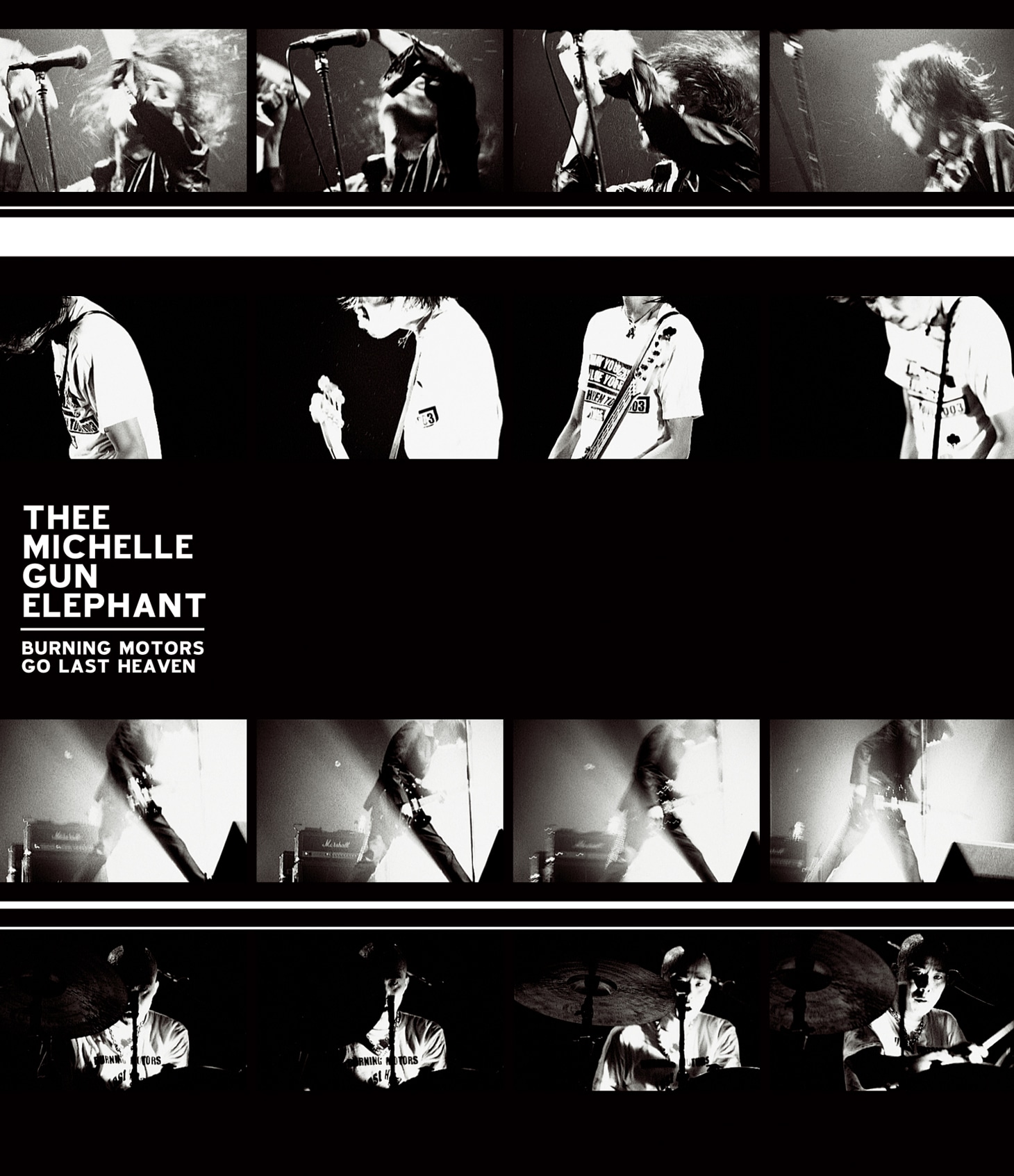 THEE MICHELLE GUN ELEPHANT「BURNING MOTORS GO LAST HEAVEN」ジャケット