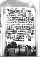 ニューヨーク時代の自宅の玄関。