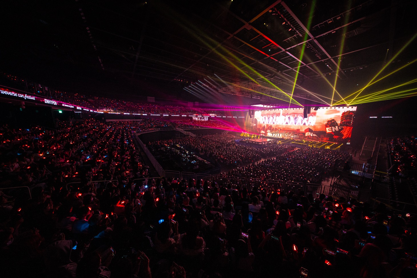 「Weverse Con」の様子。 ©2025 Weverse Con Festival