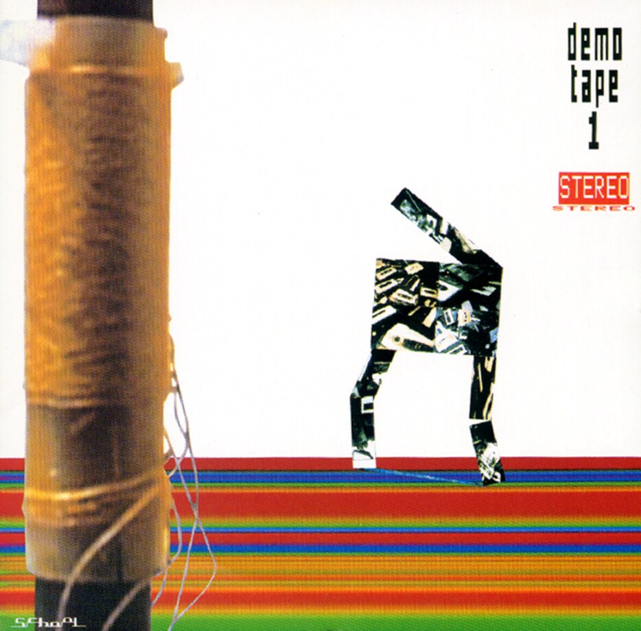V.A.「DEMO TAPE 1」ジャケット。TOWA TEI初のデザインワーク。（提供：MIDI）