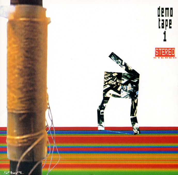 V.A.「DEMO TAPE 1」ジャケット。TOWA TEI初のデザインワーク。（提供：MIDI）
