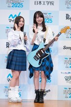 乃木坂46の井上和と賀喜遥香。