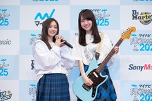 乃木坂46の井上和と賀喜遥香。