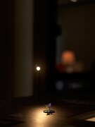 「細野さんと晴臣くん」の展示物。