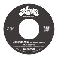 El Michels Affair「Indifference」のレーベルデザイン。