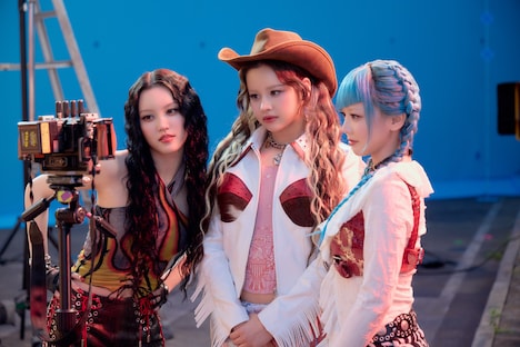 「夢中全開。XG」編の撮影の様子。