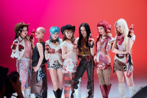 「夢中全開。XG」編の撮影の様子。