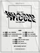 「BILLY BOO "WIGGLY tour 2025-2026"」告知画像