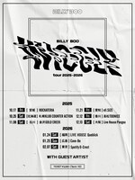 「BILLY BOO "WIGGLY tour 2025-2026"」告知画像