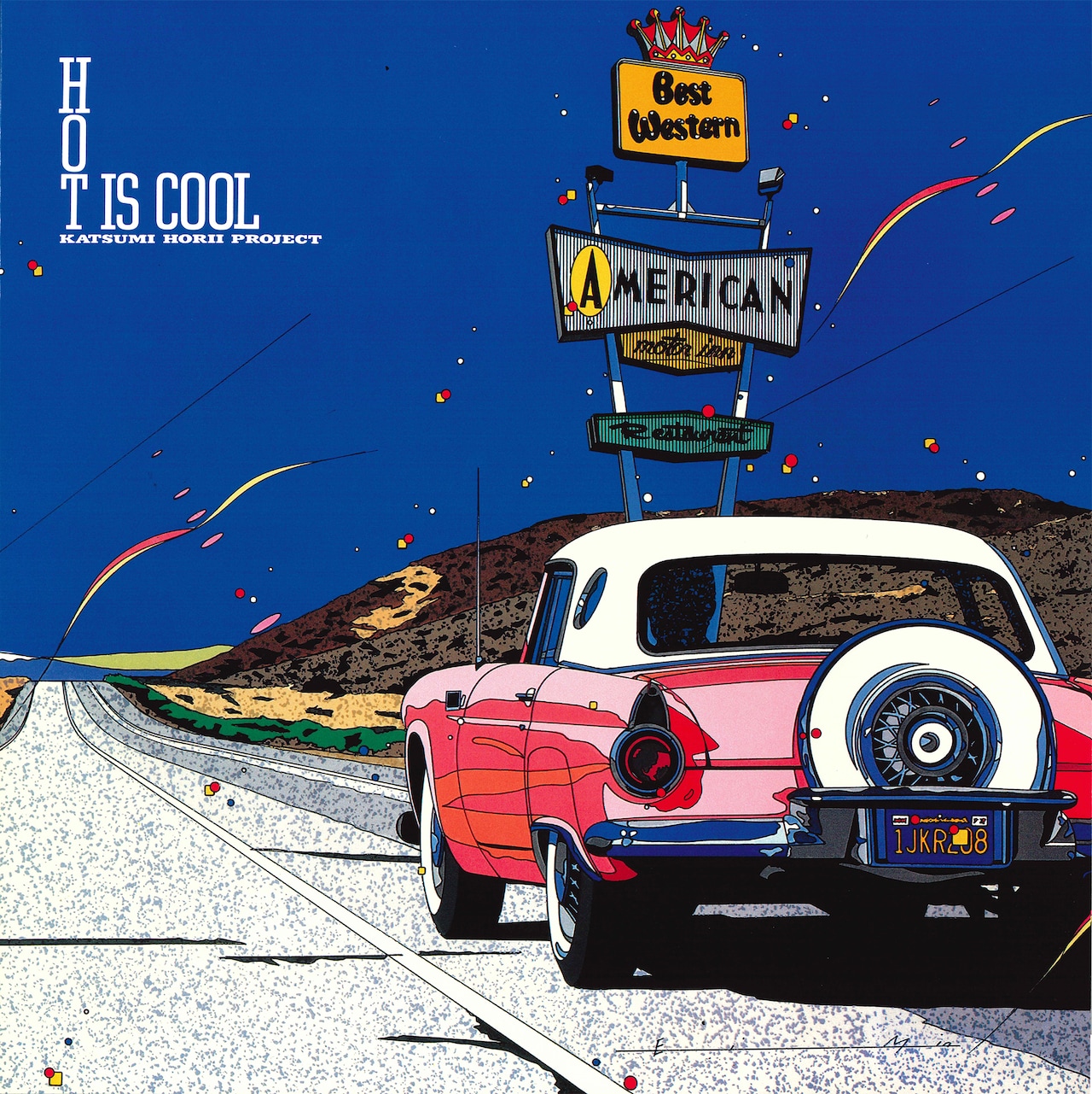 堀井勝美PROJECT「HOT IS COOL」ジャケット