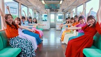 NGT48「希望列車」ミュージックビデオより。© Flora