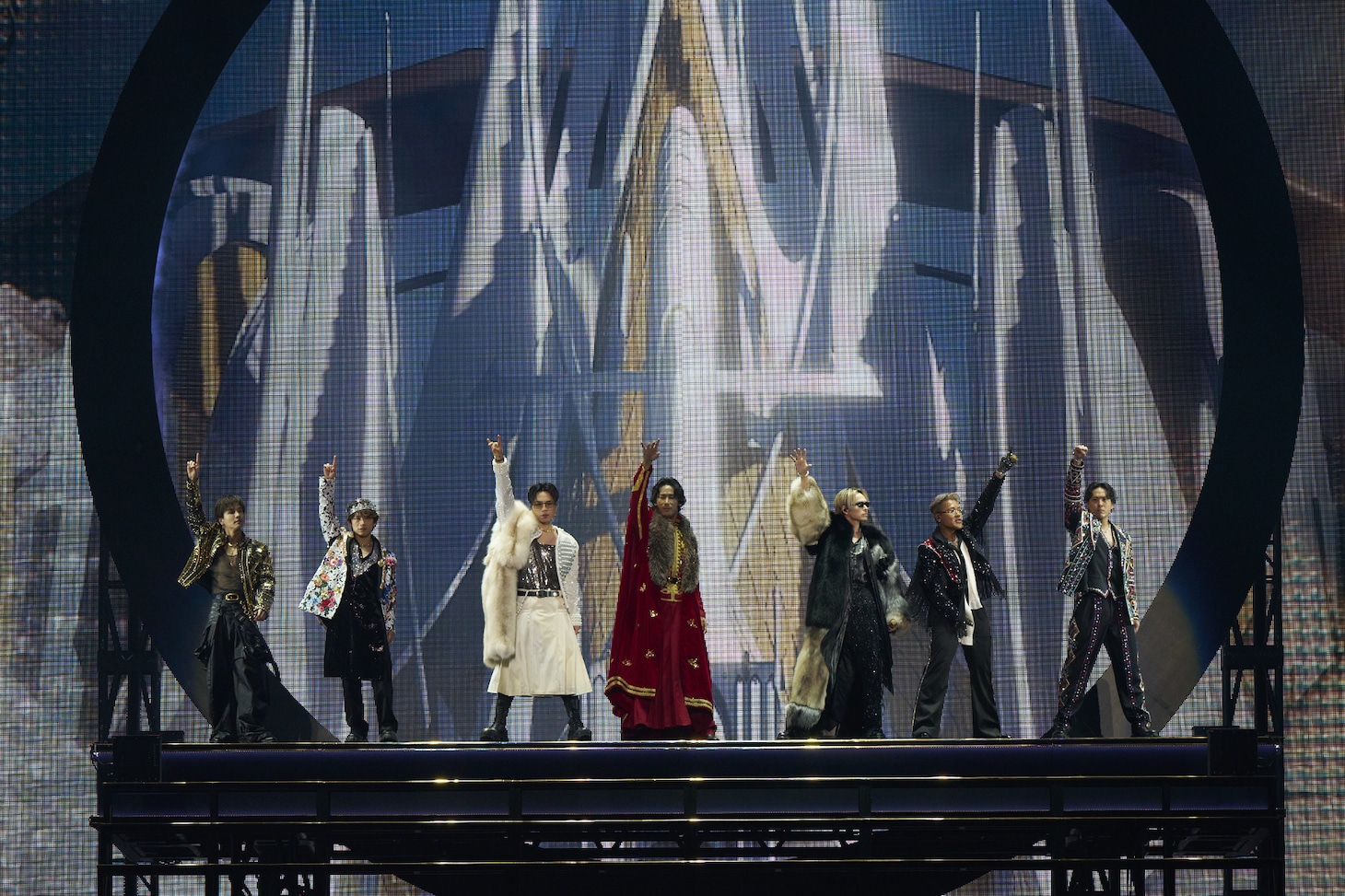 「三代目 J SOUL BROTHERS LIVE TOUR 2025 "KINGDOM"」東京ドーム公演の様子。（写真提供：エイベックス）