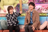 左から末澤誠也、佐野晶哉(Aぇ! group)。©フジテレビ
