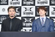 左から武知海青、上野勇希選手。