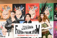 左から森星、増田貴久、萬田久子。