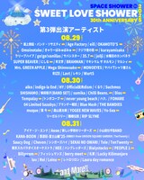 「SWEET LOVE SHOWER 2025」出演アーティスト第3弾