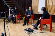 「STUDIO HISASHI with Anime」より、左から滝善充、菅原卓郎、HISASHI。