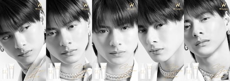 平野紫耀を起用したWonjungyo Hairの新ビジュアル。