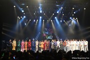「New Beginning Fes in GMOシブヤエンタメ祭」初日公演よりエンディングトークの様子。