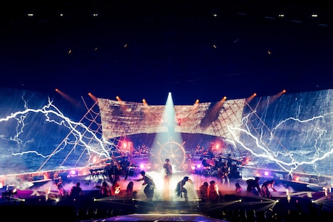 「Mrs. GREEN APPLE ARENA TOUR 2023 “NOAH no HAKOBUNE”」の様子。（撮影：田中聖太郎写真事務所）