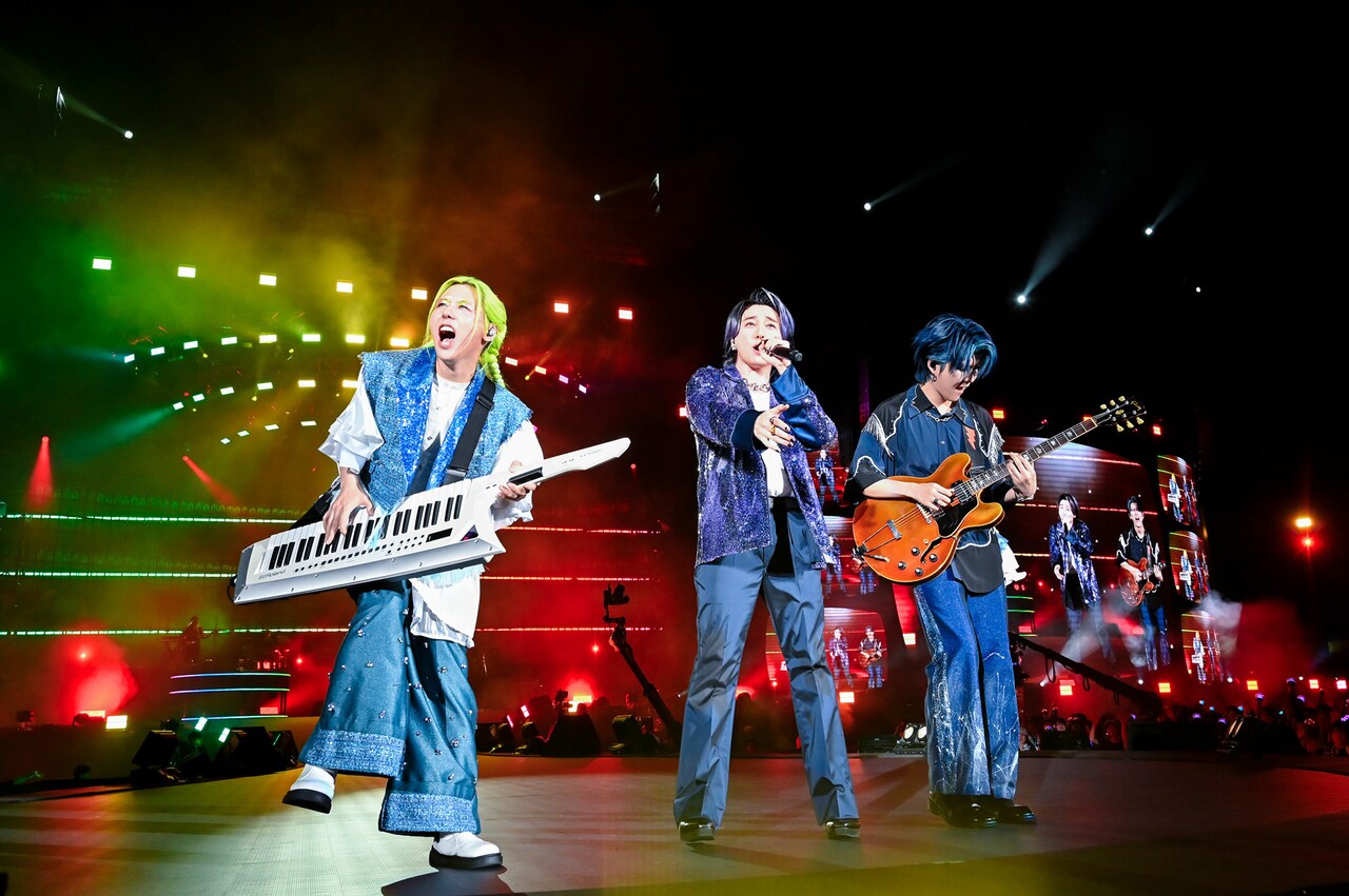 Mrs. GREEN APPLE ゼンジン未到とヴェルトラウム～銘銘編～」の様子