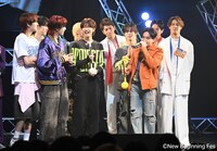 企画コーナー「ニュービギ バトル」の様子。