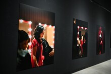 中森明菜の写真展「43rd ANNIVERSARY AKINA NAKAMORI PHOTO EXHIBITION」の様子