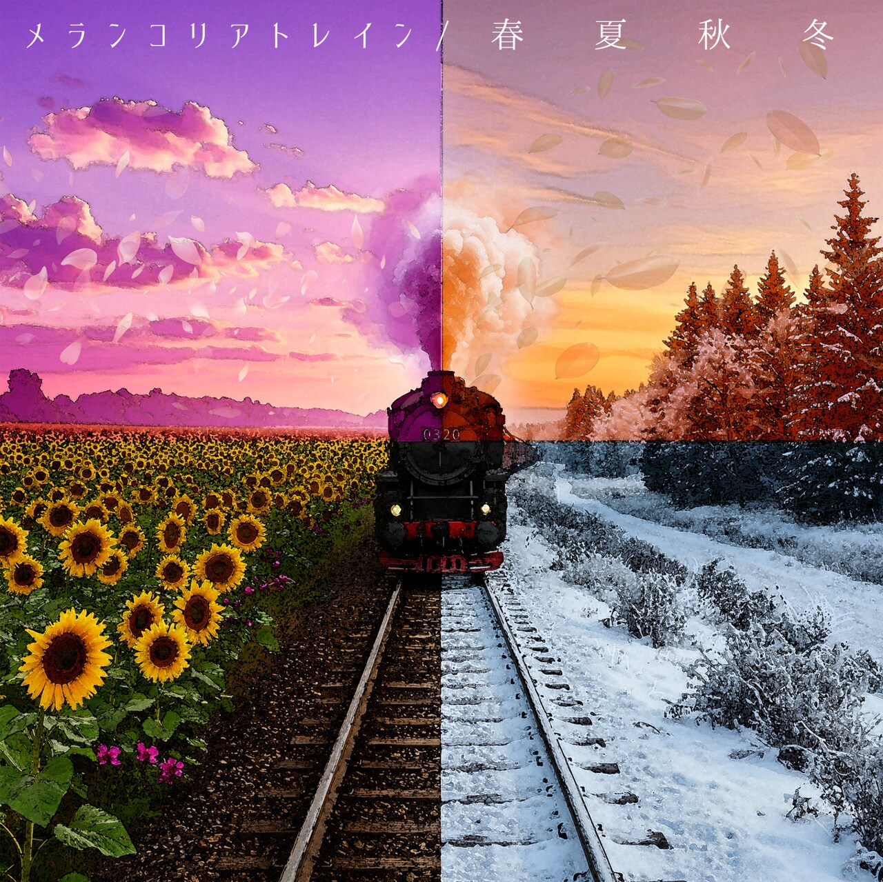 DEZERT CD メランコリアトレイン/春夏秋冬 会場限定 - メルカリ