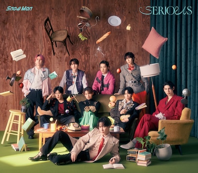 Snow Man「SERIOUS」初回限定盤Aジャケット