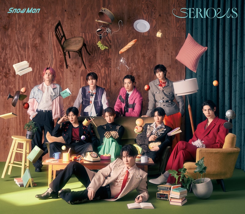 Snow Man「SERIOUS」初回限定盤Aジャケット