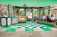 「人間研究所～かわいいホモサピ大集合!!～」スタジオの様子。