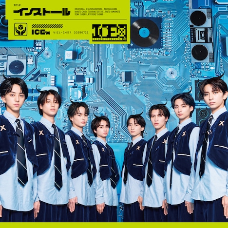 ICEx「インストール」初回限定盤Aジャケット