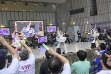 「Task have Fun 結成10周年キックオフワンマンライブ supported by UP-T」の様子。