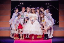 「BEYOOOOONDS CONCERT 2025 SPRING ～Take Me Out To The BUDOOOOOKAN！『Treasury Island』～」の様子。（写真提供：アップフロント）